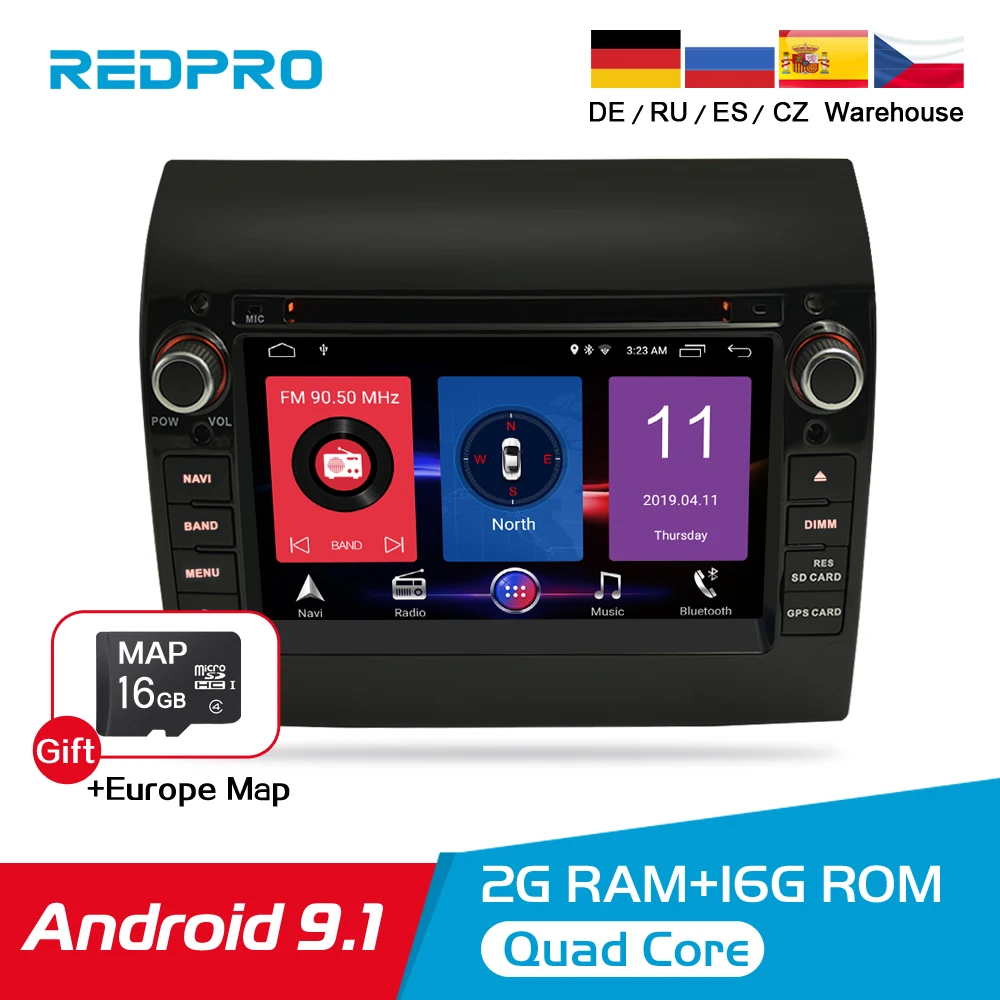Android 9 1 стерео для Fiat Ducato CITROEN Jumper PEUGEOT Boxer dvd плеер gps Navi авторадио видео 2 Din