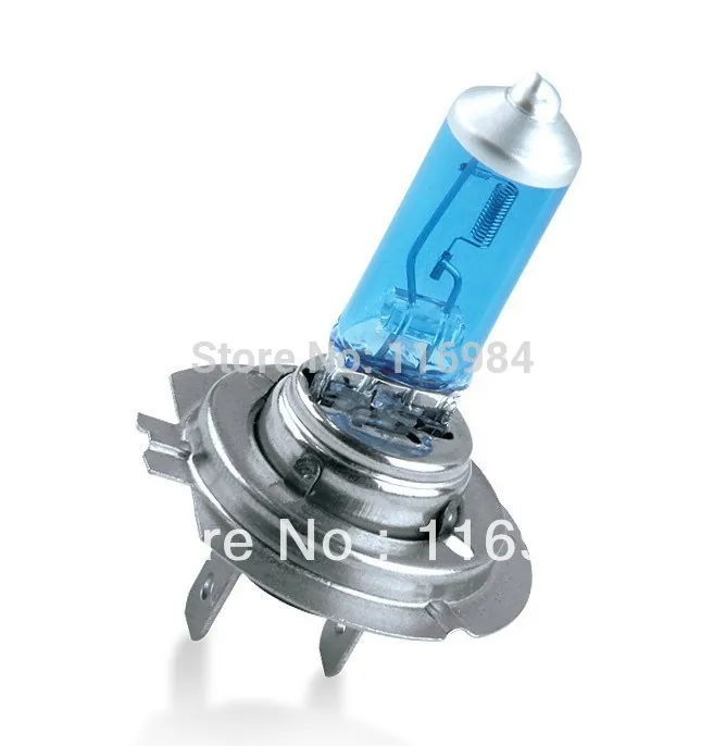 Ксеноновые галогенные лампы H7 6000K белые 100W HOD Противотуманные фары головного