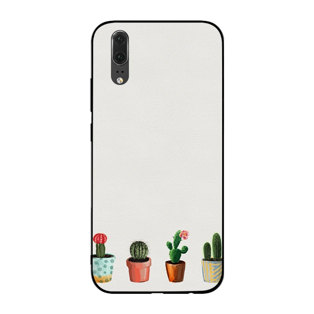 Красивый мягкий чехол для Huawei Y6 Y7 Y9 Prime 2017 2018 2019 Nova 2i 3 4 3i Lite Mate 10 20 Pro