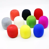 12 pcs microphones sponge covers windscreens washable thicken windshield home ktv universal accessories