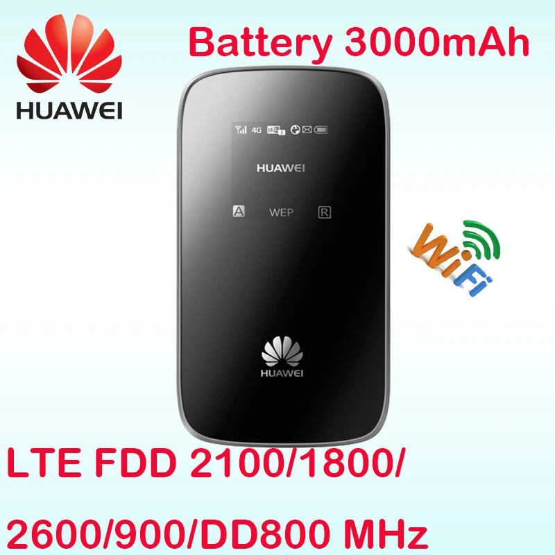 Разблокированный роутер Huawei E589 4g LTE Wi Fi FDD band 20 DD800 mifi разъем для sim карты lte Fi|pk| |