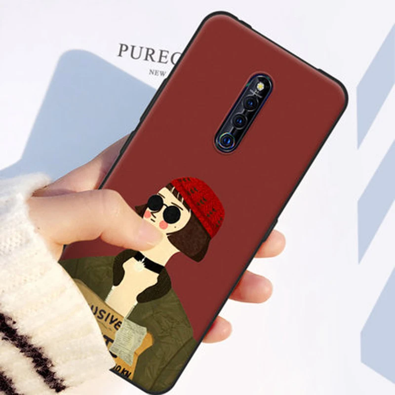 ДЛЯ vivo X27 Pro Чехол X27Pro 6 7 &quotзадняя крышка с рисунком Leon killer Мягкий силиконовый