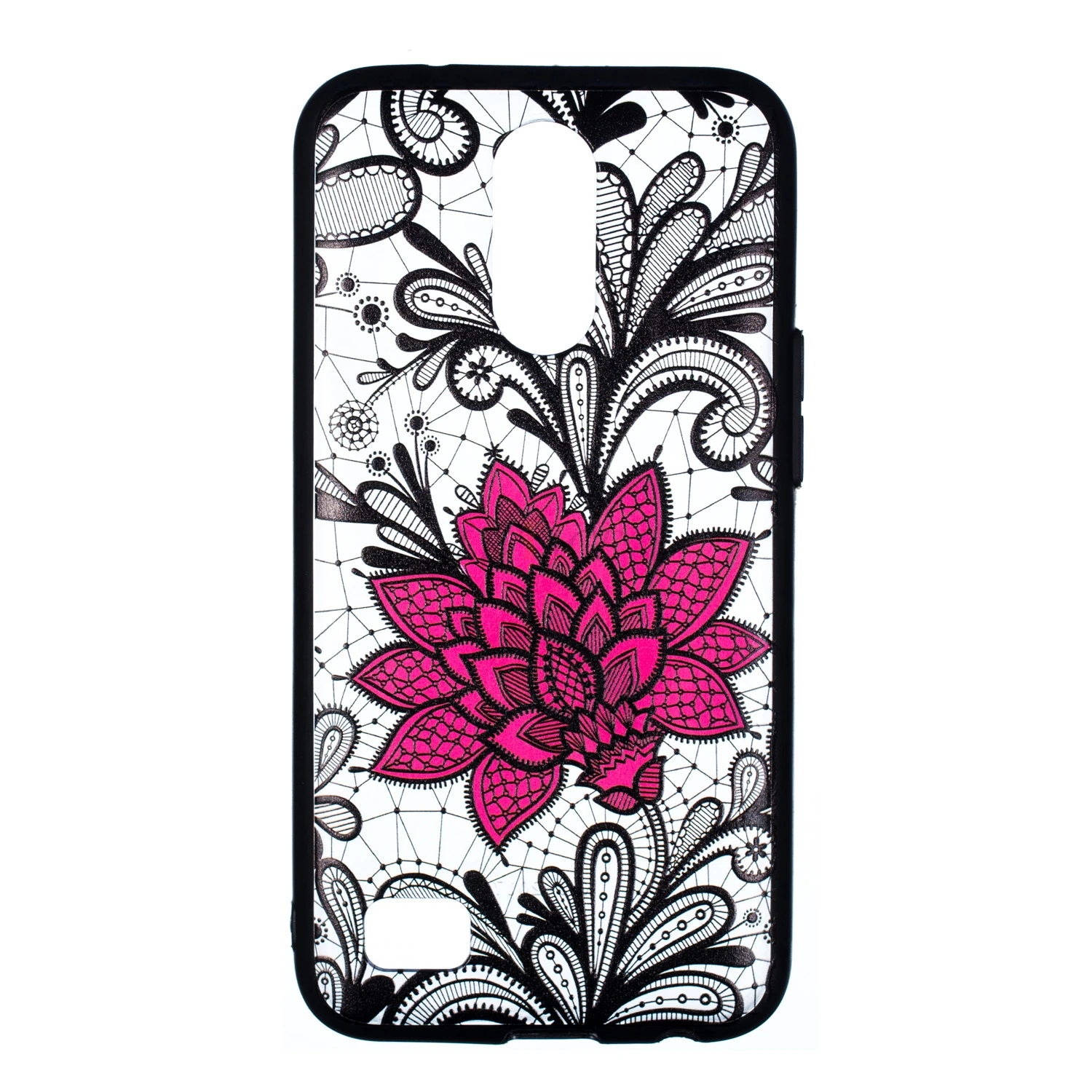 case for For LG K10 2017 5.3&quot women 3D relief lace flower tpu silicone hard cover LGK10 K102017 M250 M250N X400 coque hoesje |