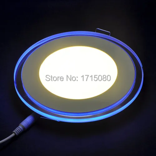 Встраиваемая потолочная панельная лампа двухцветный акриловый светильник с