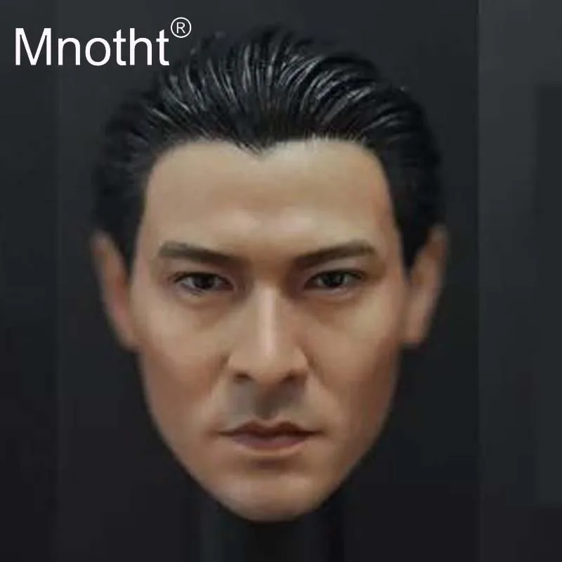 

Andy Lau Head Sculpt God of Gamblers 1/6 Scale Male Soldier Head Carving Asia Star for Action Figure Toys Collection Mnotht M3n