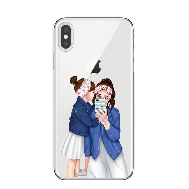 T5146 Модный мягкий термополиуретановый чехол для iPhone 11 Pro XS Max X XR 8 8Plus 7 6 6S Plus 5S SE силиконовый женский чехол для телефона - Цвет: T5146