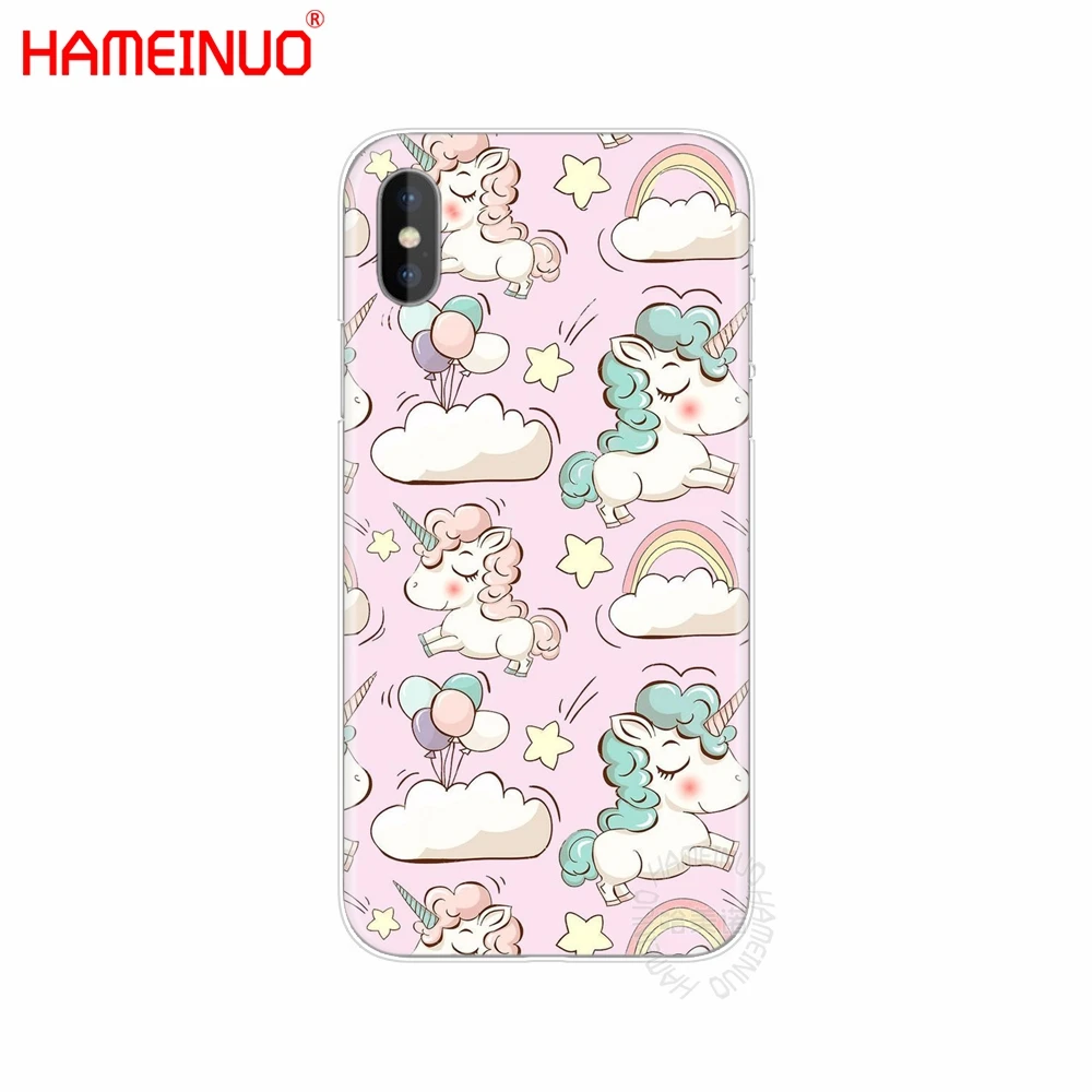 HAMEINUO единорог на радуге джетпак чехол для мобильного телефона iphone X 8 7 6 4