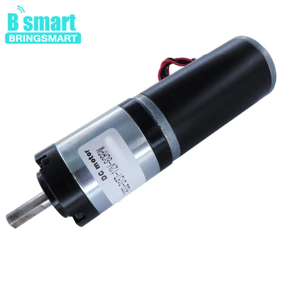 BringSmart PG32 3157 12V двигатель постоянного тока с планетарным редуктором 80rpm