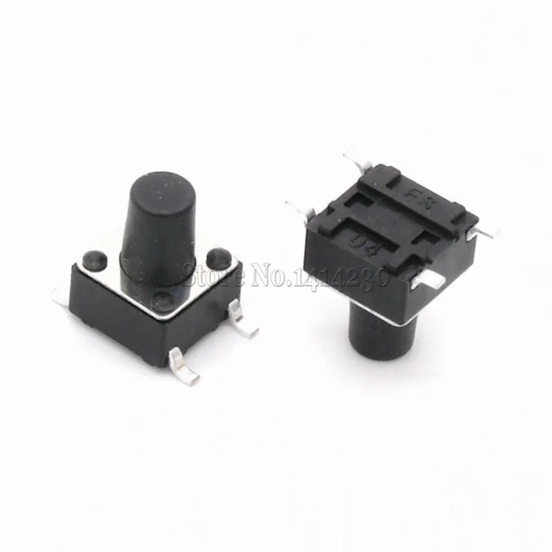 

100PCS SMD Tact Push Button Switch 6X6X8mm Micro Switch 6*6*8mm