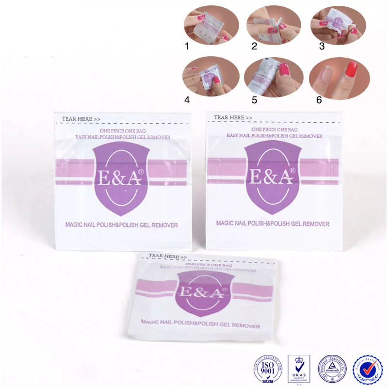 50 шт. влажные салфетки для снятия лака ногтей|remover wraps|nail polish removerpolish remover |