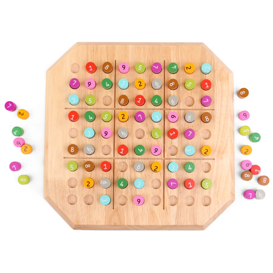 Горячая деревянная игра-головоломка Sudoku, головоломка, настольная игра, IQ ум, головоломка, головоломка для детей и взрослых, игрушки для снятия стресса