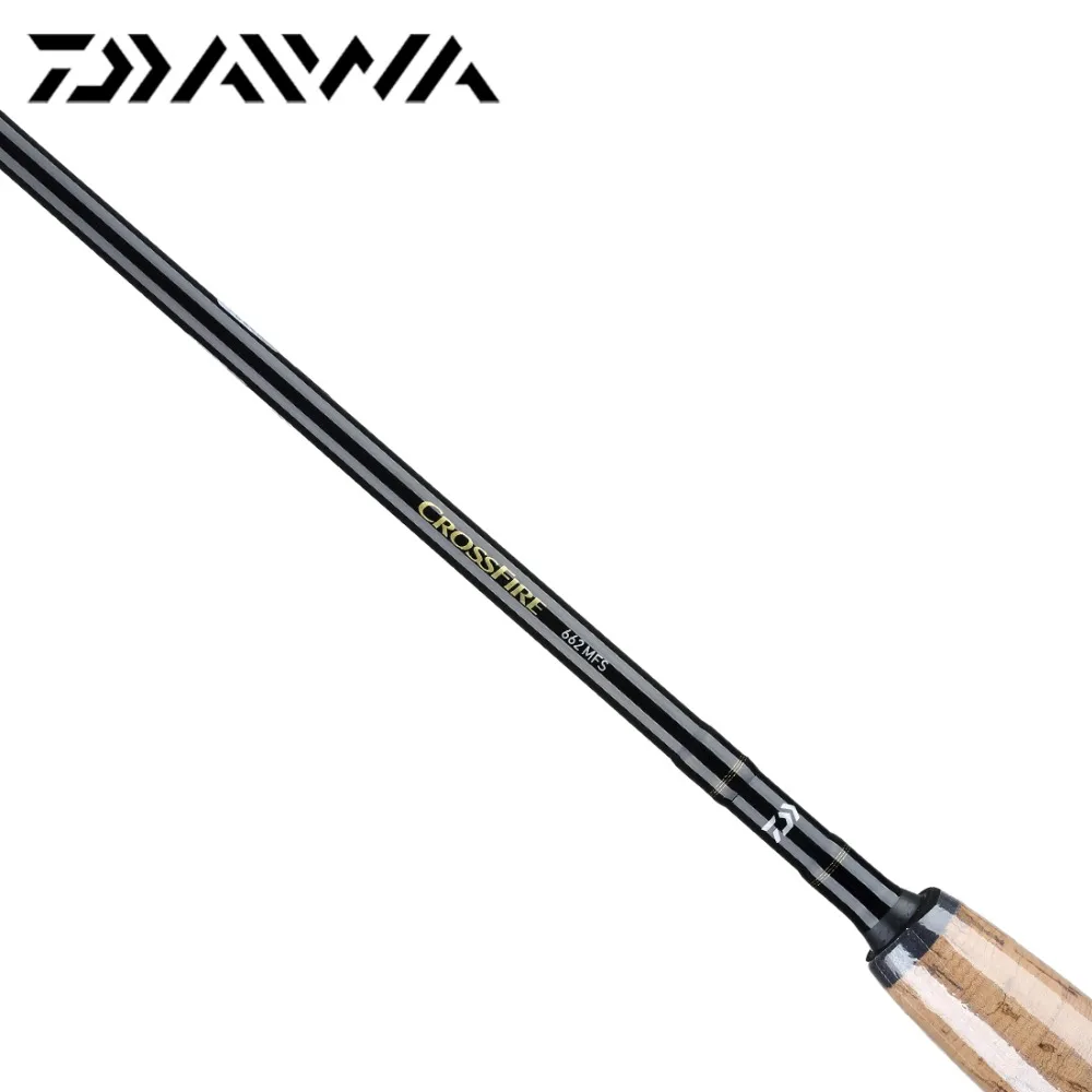 DAIWA CROSSFIRE 662MFB спиннинговое Литье удочка быстрого действия M MH Power 1,98 2,13 M алюминиевая углеродная удочка