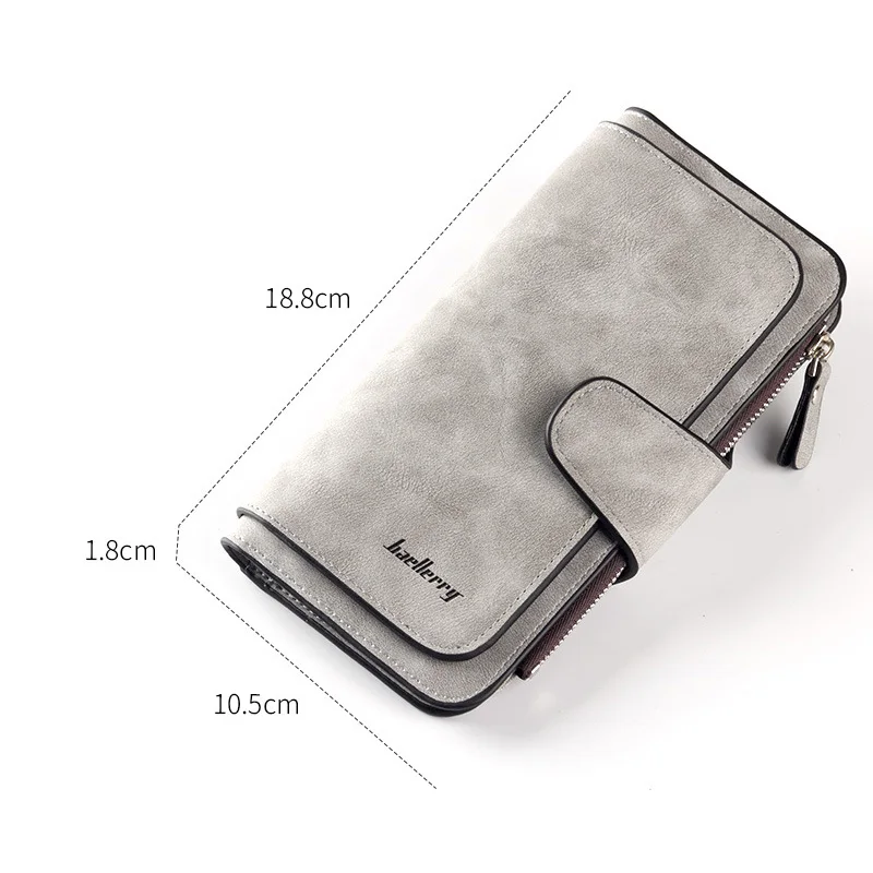 Новинка 2020 брендовый женский кошелек с застежкой длинный ручной клатч карманом