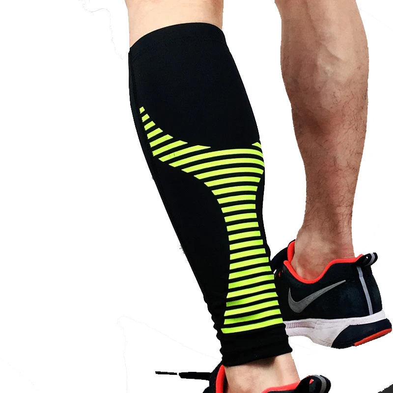 1 пара компрессионных рукавов для ног езды на велосипеде и бега Нескользящие