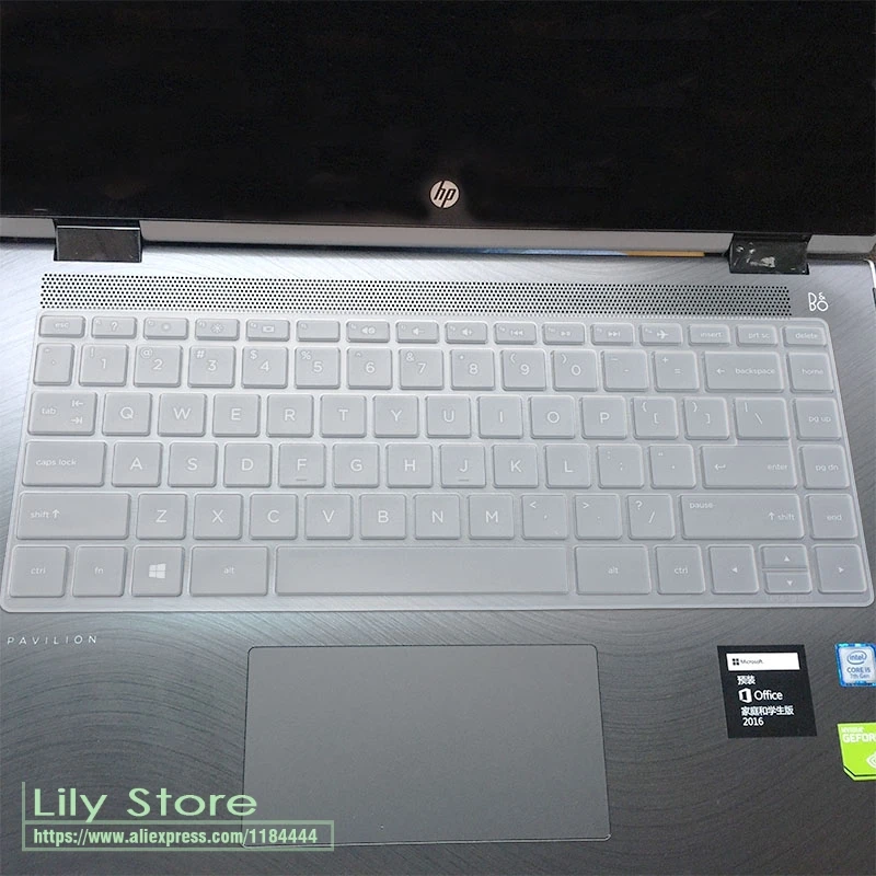 clear Защитная пленка для клавиатуры 13,3 дюймов для ноутбука hp ENVY 13 13-ah0003la 13-ah0002la 13-ah1025cl 13-ah0011tu ah1025cl ah0002la - Цвет: clear