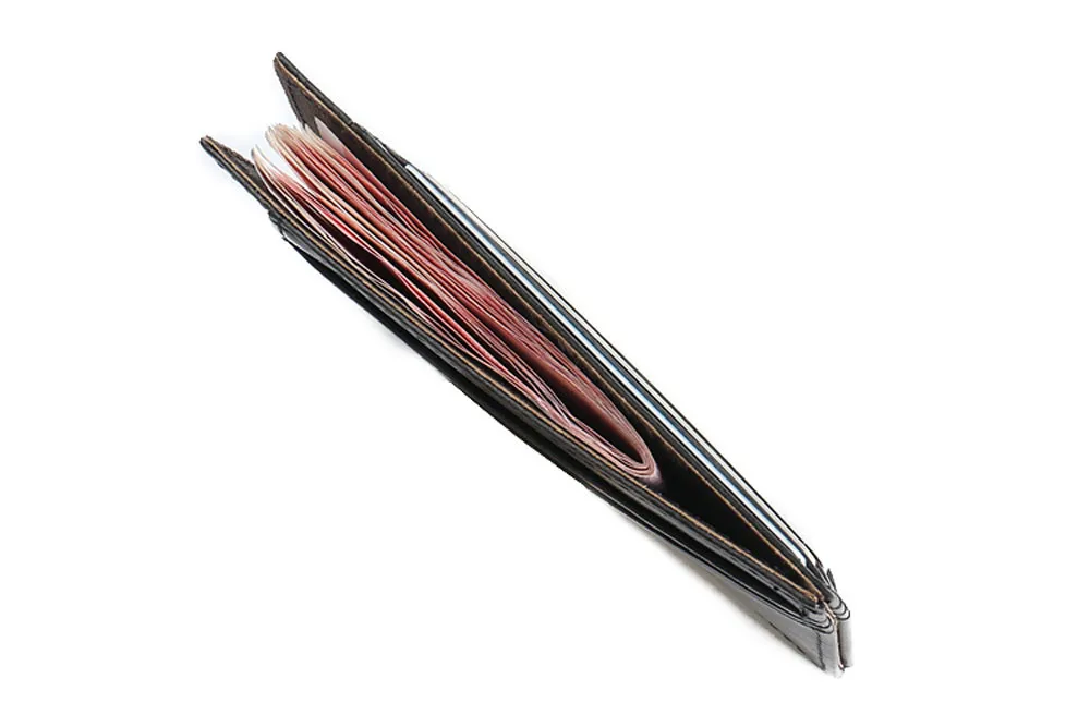 Чехол книжка Men'sWallet с отделением для монет и банковских карт кожаный кошелек