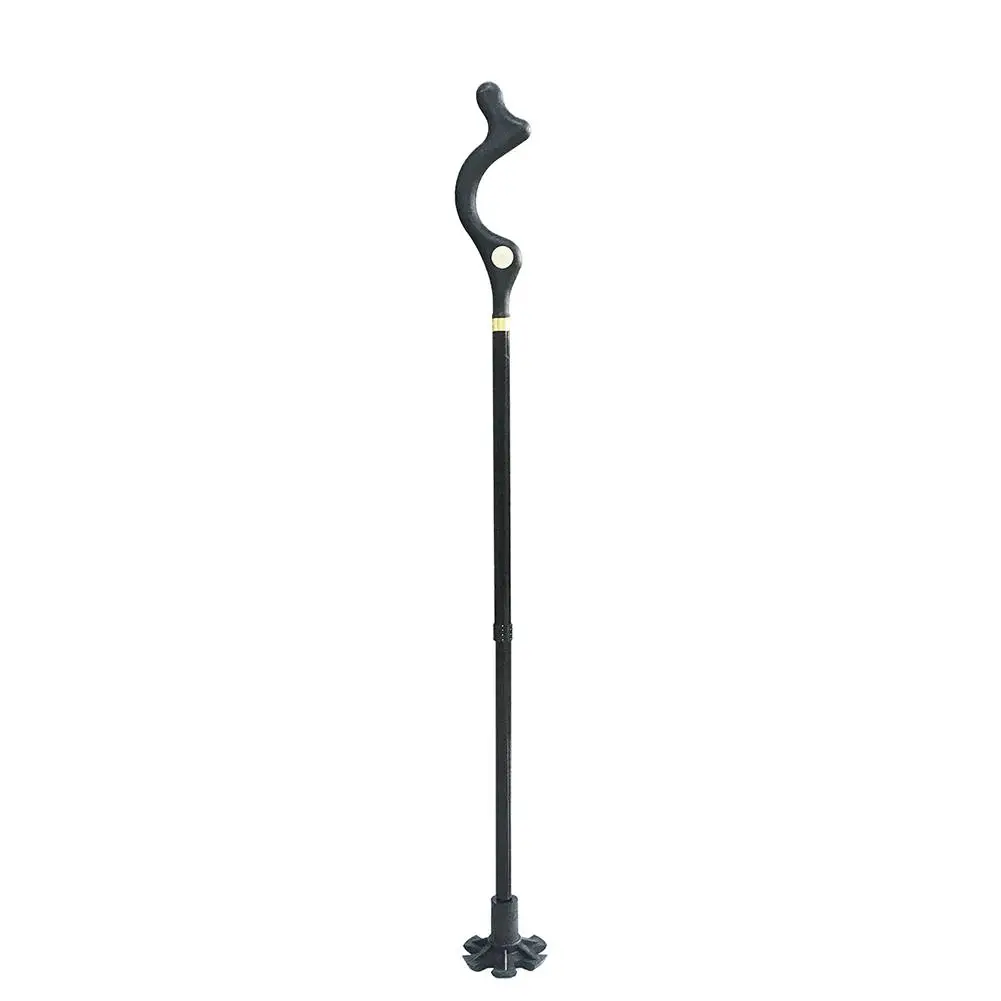 

Walking Cane Portable Lightweight Adjustable Self Standing Hand Walking Stick 360 Adjustment Folding Cane Anti Abrasive
