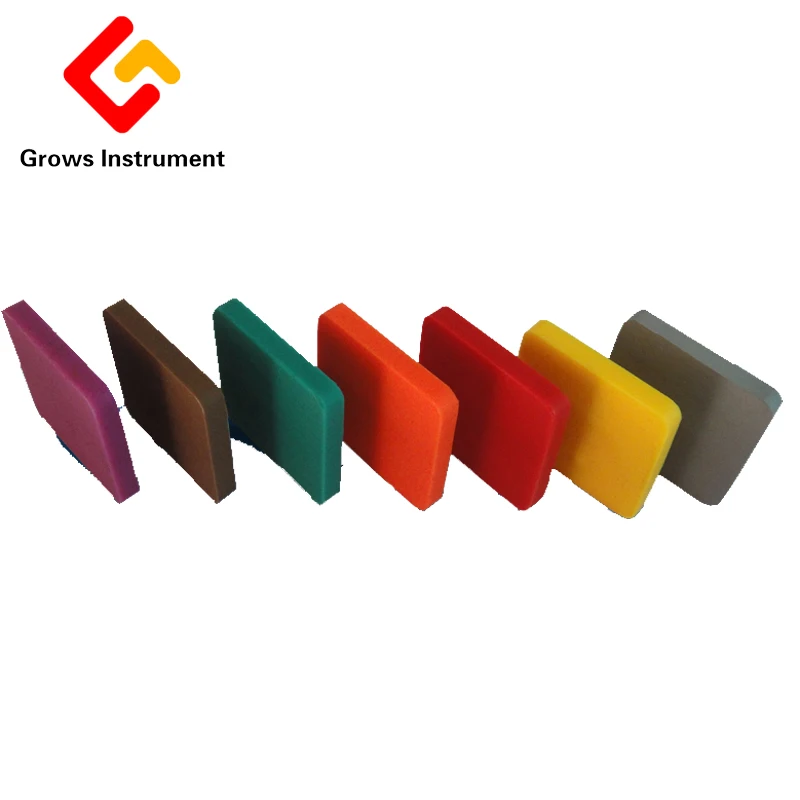 

Type A Shore hardness block