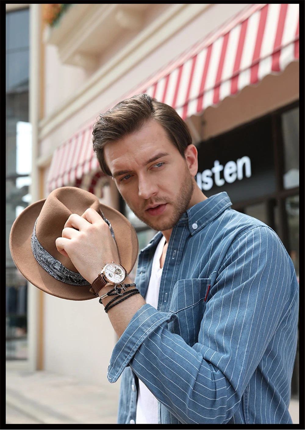 HAIQIN, роскошные Брендовые мужские часы, автоматические механические часы, Классические деловые часы, мужские спортивные водонепроницаемые мужские наручные часы, Relogio
