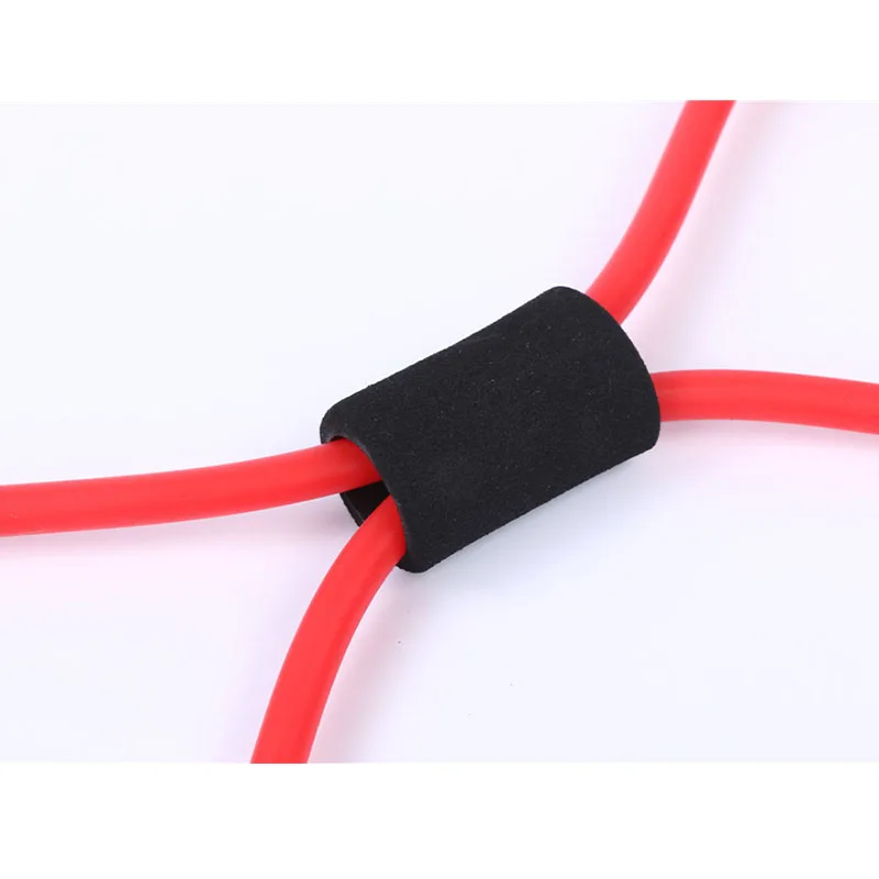 CRUSHONU 8 Word Chest Fitness Gum Rubber LOOP Latex Resistance Equipment Stretch Yoga Training Crossfit Elastic Band | Спорт и