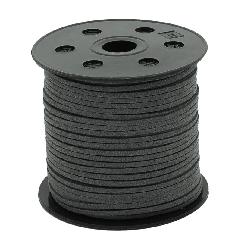 20 ярдов/сумка 2 7x1 5 мм разноцветные плоские нити из искусственной замши корейский