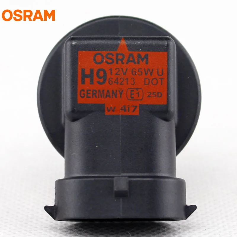 OSRAM H9 12V 65W 3200K 64213 PGJ19 5 оригинальная линия головного света стандартная лампа авто OEM
