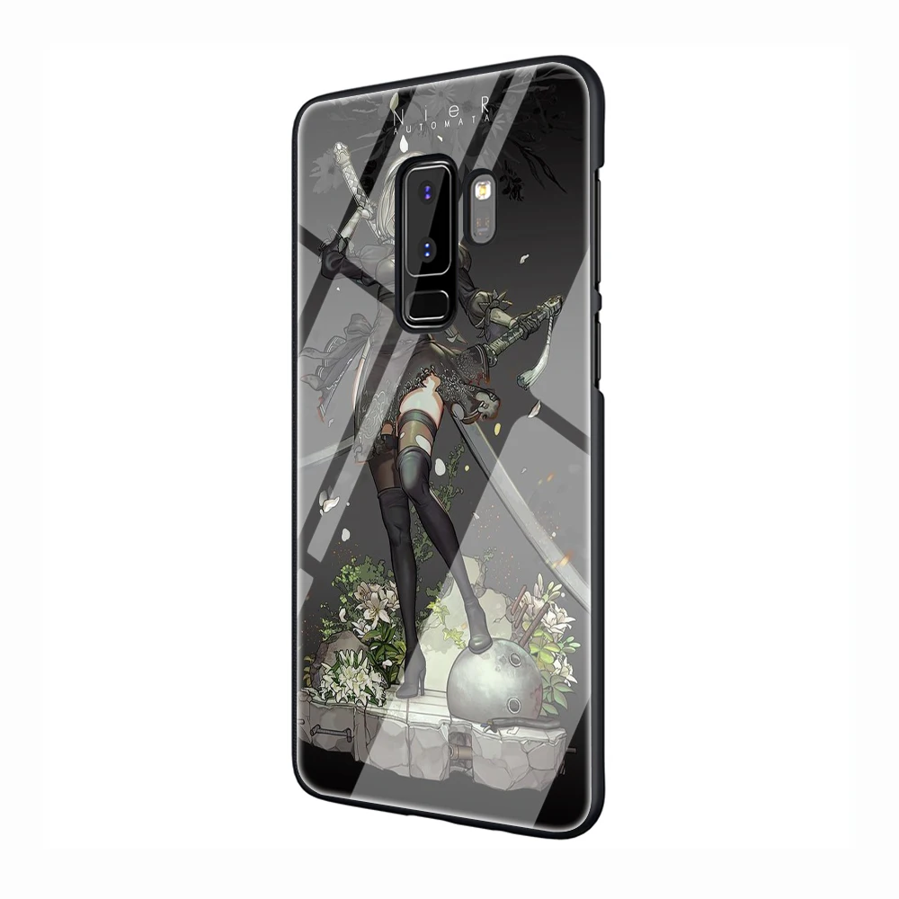 НИР автоматов закаленное Стекло чехол для телефона чехол для samsung Galaxy S7 край S8 9 10, 8, 9, 10, плюс A10 20 30 40 50 60 70 - Цвет: G3