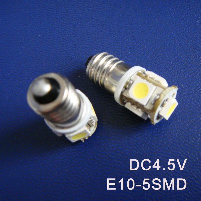 

High quality DC4.5V 5V E10 Led Light Bulbs,Warning Signal,Pilot Lamps,Indicator Lights,Instrument Lamps free shipping 10pcs/lot