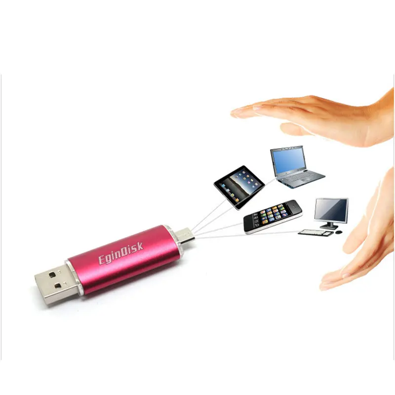 Egindisk Otg Usb флеш-накопитель для Android phone Micro 64 ГБ 32 16 8 Смартфон палка мобильный