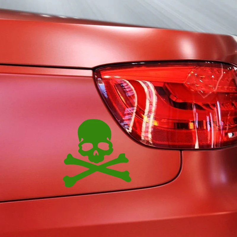 HotMeiNi наклейка для автомобилей Robber Skull Cross Bone SUV мотоциклетный Стайлинг автомобиля