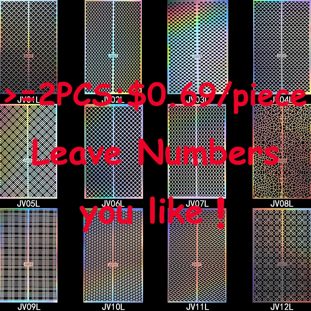 12 шаблонов 1 шт. лазерная наклейка для ногтей аэрограф печать на ногти чешуйчатые