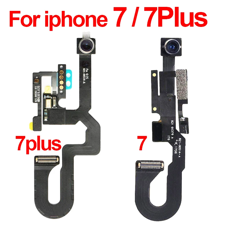 Оригинальный гибкий кабель с фронтальной камерой для iPhone 5 6 6S Plus plus 6SP 7 7Plus 8 датчик