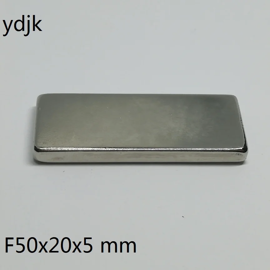 25 шт./лот N35 прямоугольный магнит 50x20x5 неодимовый 50*20*5 Магниты NdFeB (неодим железо