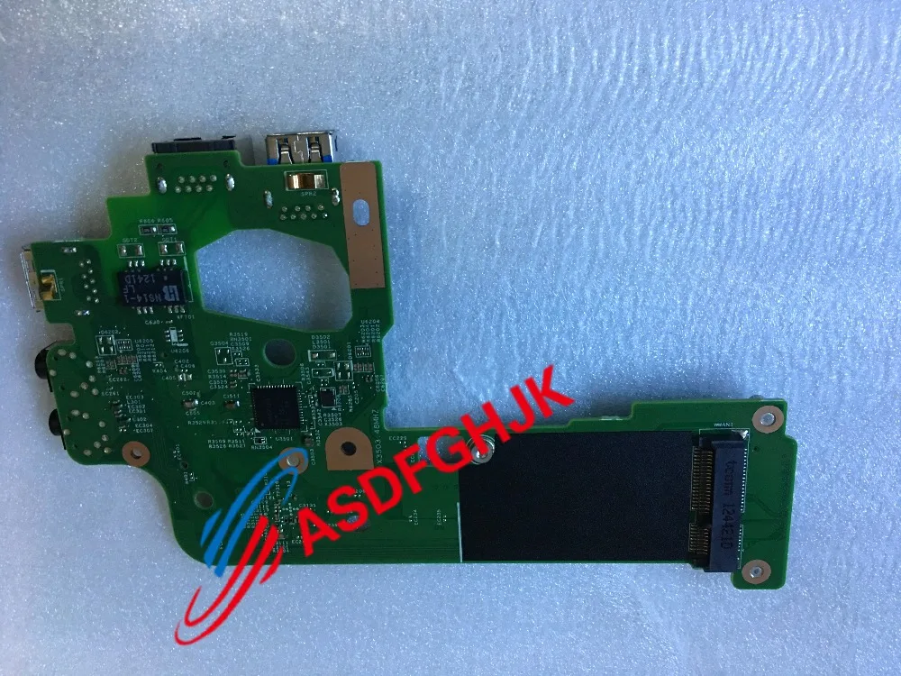 Оригинальный Для Dell N5110 Аудио USB 3 0 порт LAN Ethernet плата V3550 48 4if04. 011 1ie14. Бесплатная