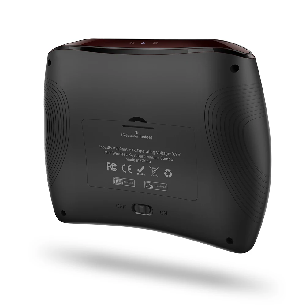 Zeepin D8 Портативный 3 в 1 Беспроводной Мини Клавиатура Мышь тачпад с красочными