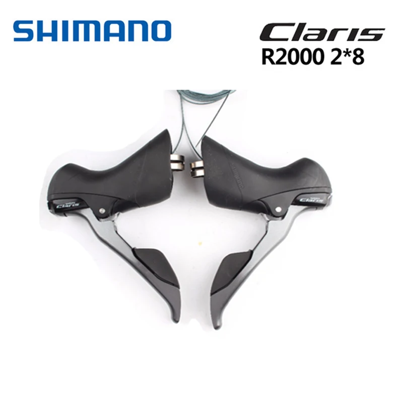 Рычаг переключения Shimano Road рычаг передач 2x8 R2000 STI левый/правый/пара с