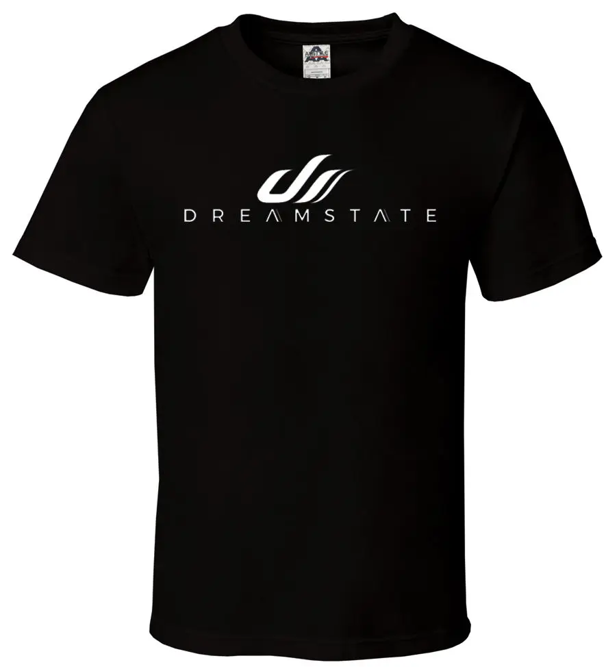 Dreamstate-Черная футболка State Trance Rave Plur Dance Rage DJ все размеры S-3XL разные цвета высокое
