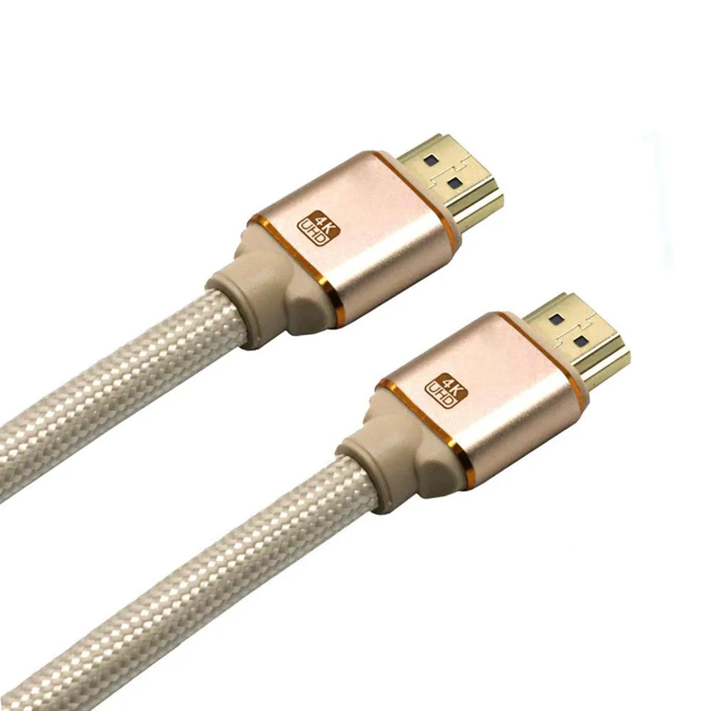 1 м 3 5 Ультра HD HDMI 19 штырьков Male мужской золотой кабель v2.0 высокоскоростной + Ethernet