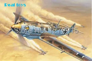Trumpeter 02290 1/32 Messerschmitt Bf 109E 4/слишком|bf red|bf linktrumpet rose |