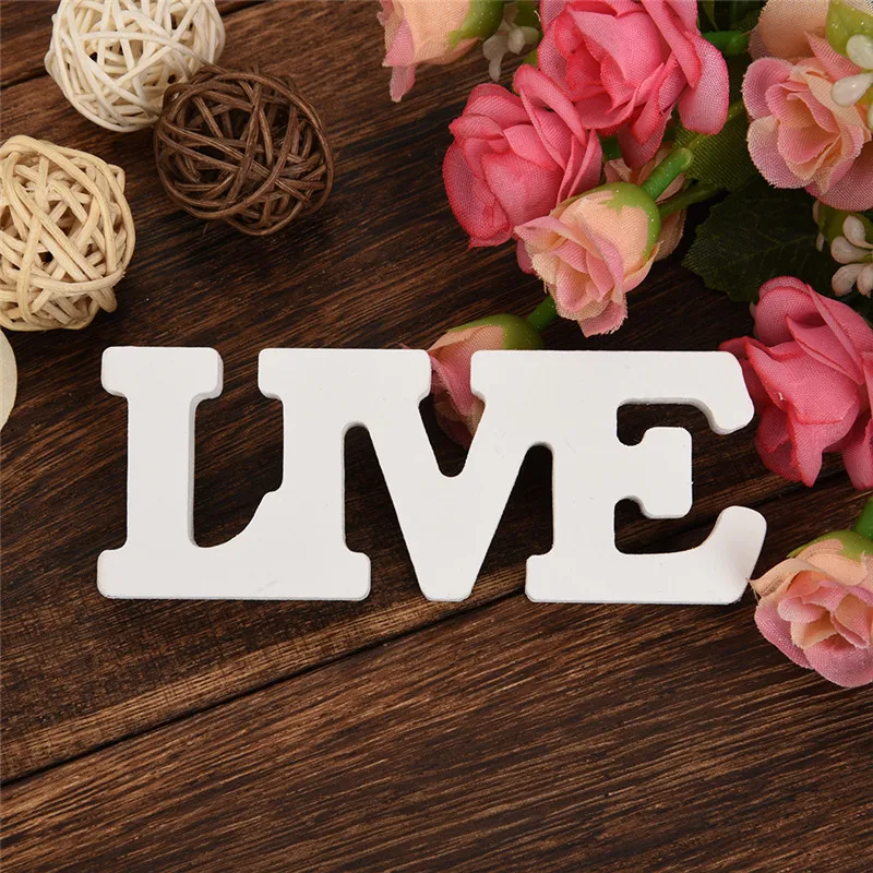 Деревянный реквизит для фотосъемки с английским алфавитом деревянные