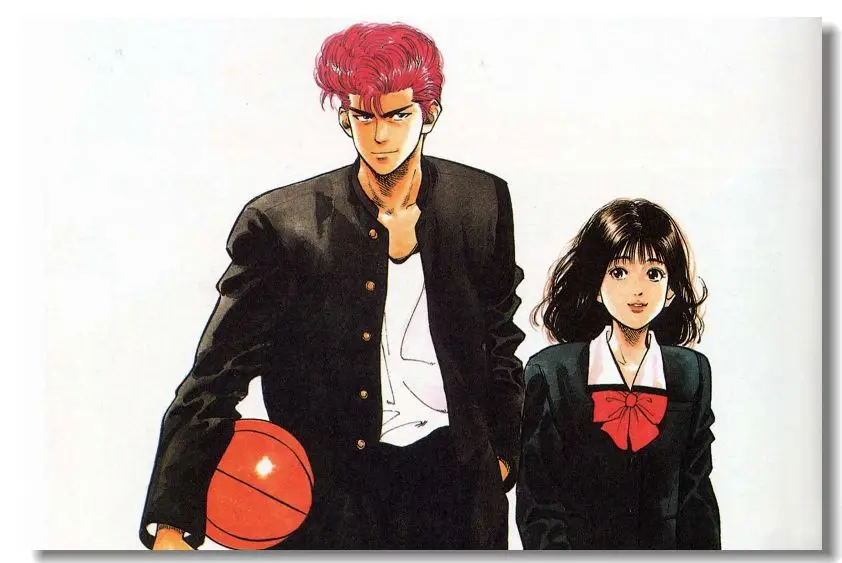 Бесплатная доставка DUNK оригинальная матерчатая плакат стильный аниме akuragi Hanamichi