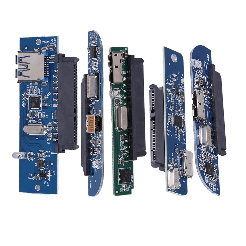 Высокоскоростной USB 3 0 до 2 5 &quotSATA 7 15pin адаптер жесткого диска для SATA SSD и HDD жесткий