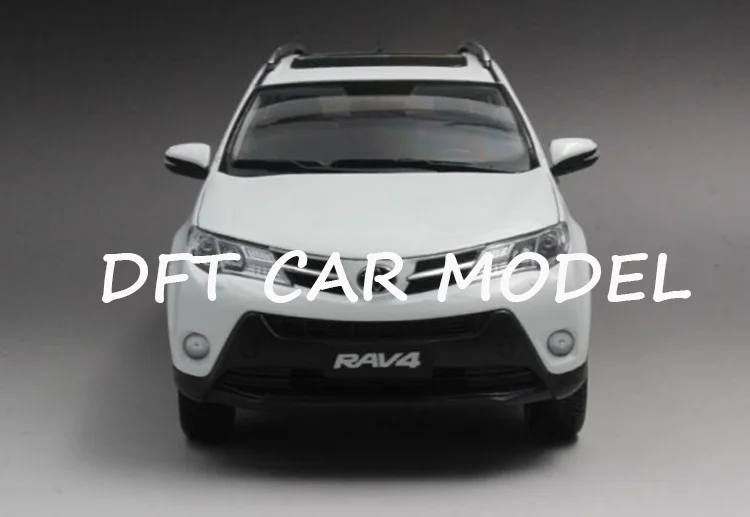 Литая 1:18 RAV4 игрушечный автомобиль из сплава, спортивный автомобиль, модель детских игрушечных машин, оригинальные авторизованные подлинные детские игрушки