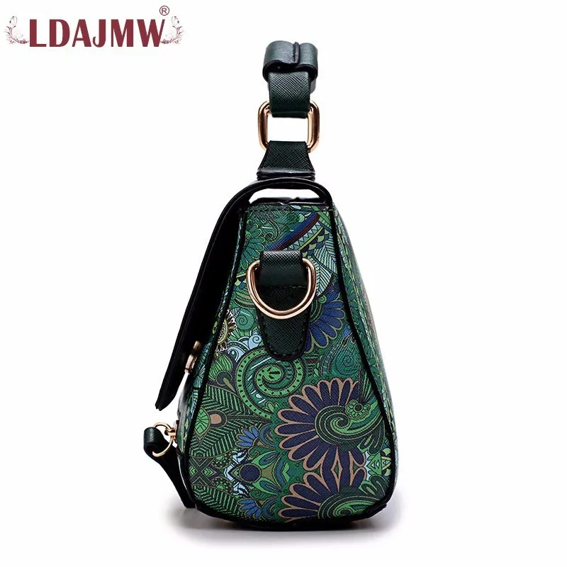 LDAJMW модная национальная Ретро картина женщина мультфильм шаблон сумка на одно