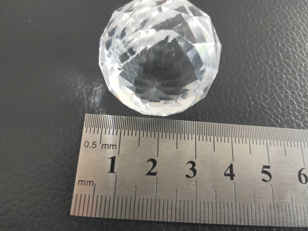 Радужный цветной кристалл шар Suncatcher призмы Кулон стекло искусство маятник многоцветный Свадебный декор " длинный