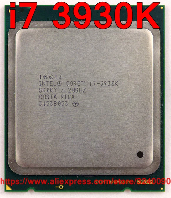 Процессор Intel Core i7 3930K i7-3930K б/у 3 20 ГГц | Компьютеры и офис