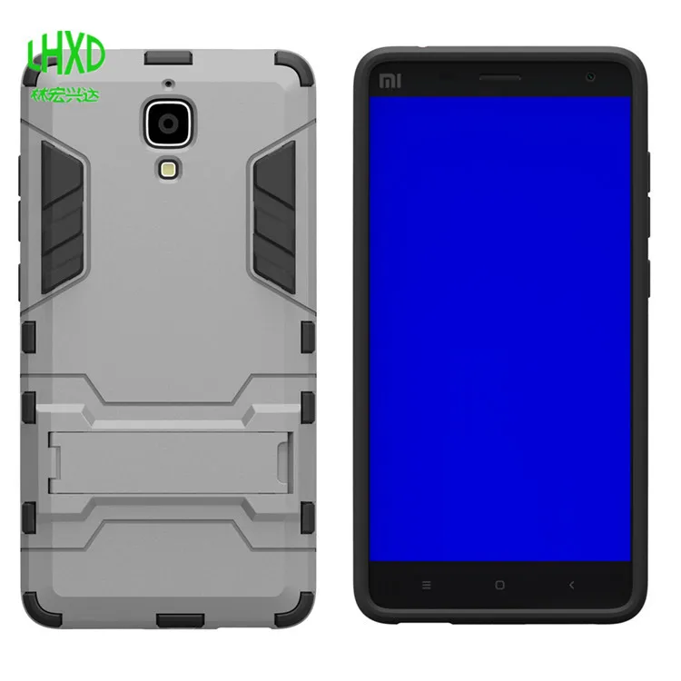Для Xiaomi mi 4W mi 4W 3D противоударный жесткий чехол с подставкой для Xiaomi mi 8 SE mi 8 mi 4 mi 5 mi 6 mi 6 4 5 pro защитный чехол-накладка на заднюю панель - Цвет: GTX GY