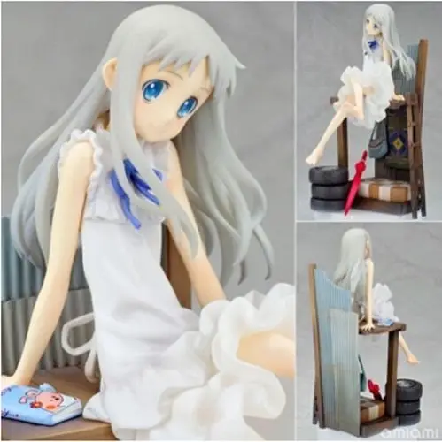 Аниме Menma Honma Meiko Ano Hana sisting Ver. 1/8 ПВХ Рисунок без коробки | Игрушки и хобби