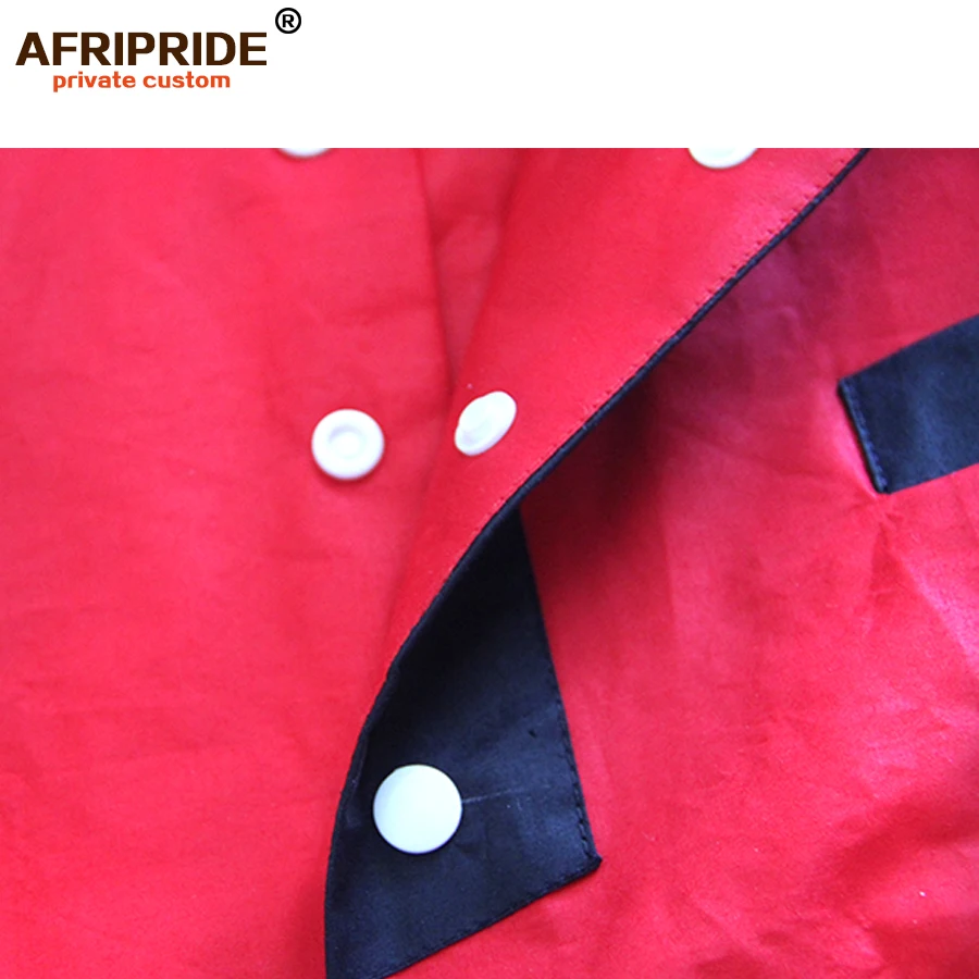 Весна Осень мужское повседневное пальто AFRIPRIDE индивидуальное длинное хлопковое