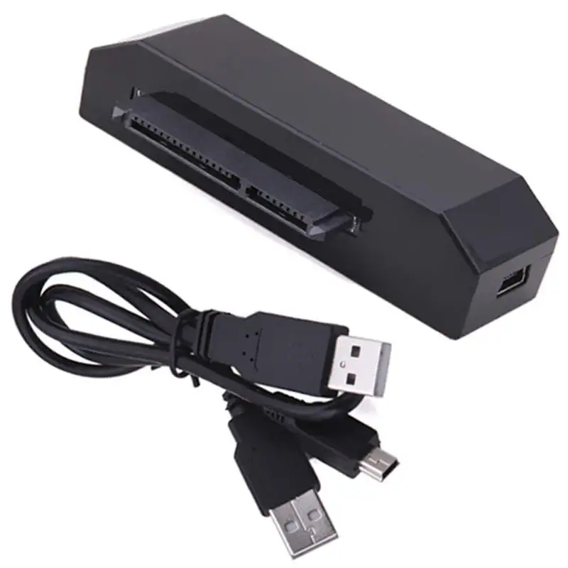 USB жесткий диск передачи данных кабель HDD шнур Комплект для Xbox 360 Slim к ПК черный| |